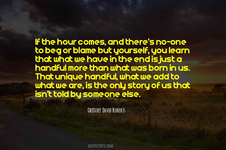 No One To Blame Quotes #426577