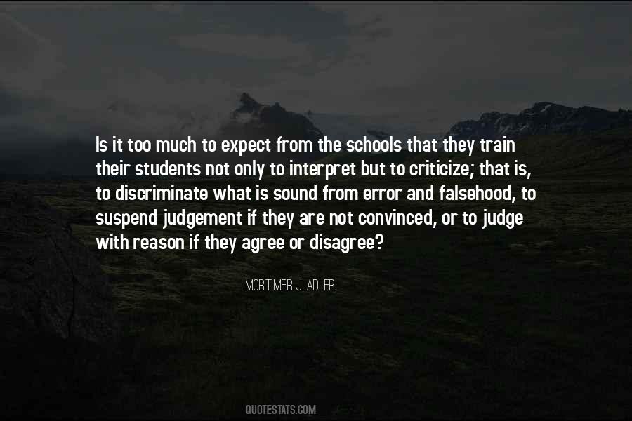 Error Of Judgement Quotes #989271