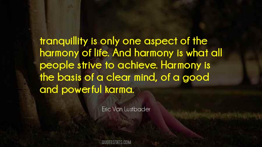 Harmony Life Quotes #1716812