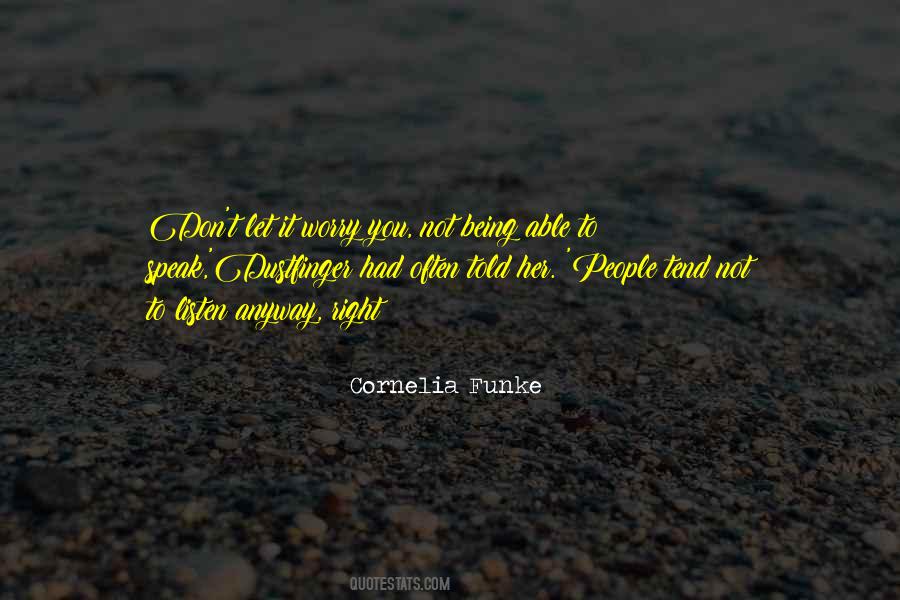 Quotes About Not Being Able To Speak #996037