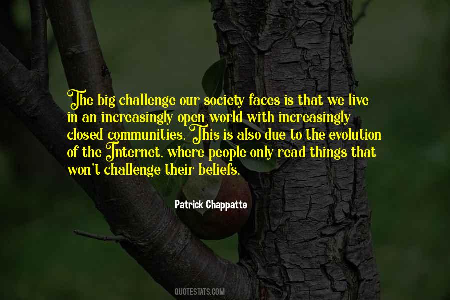 We Live In Society Quotes #395623