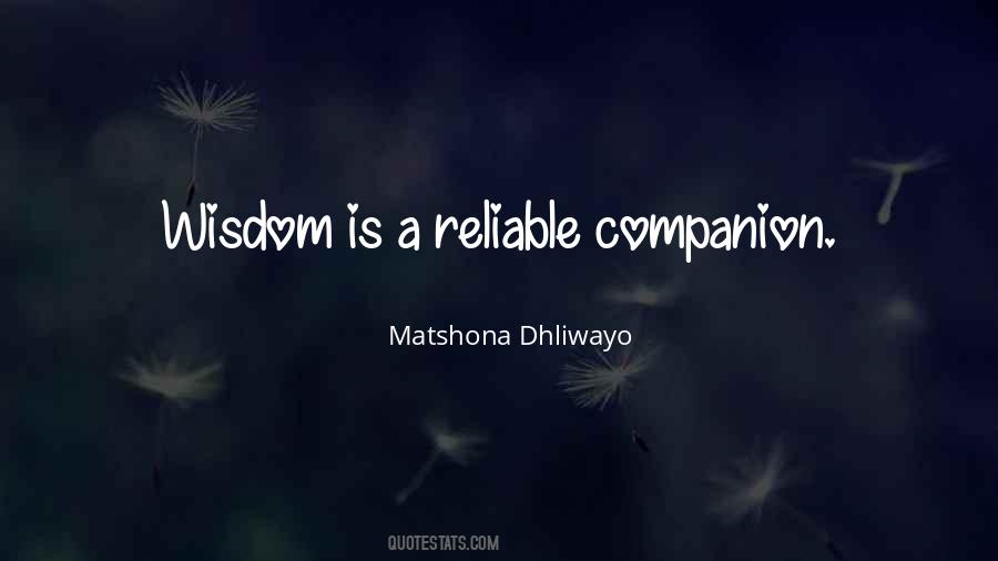 Companion Friend Quotes #1555111