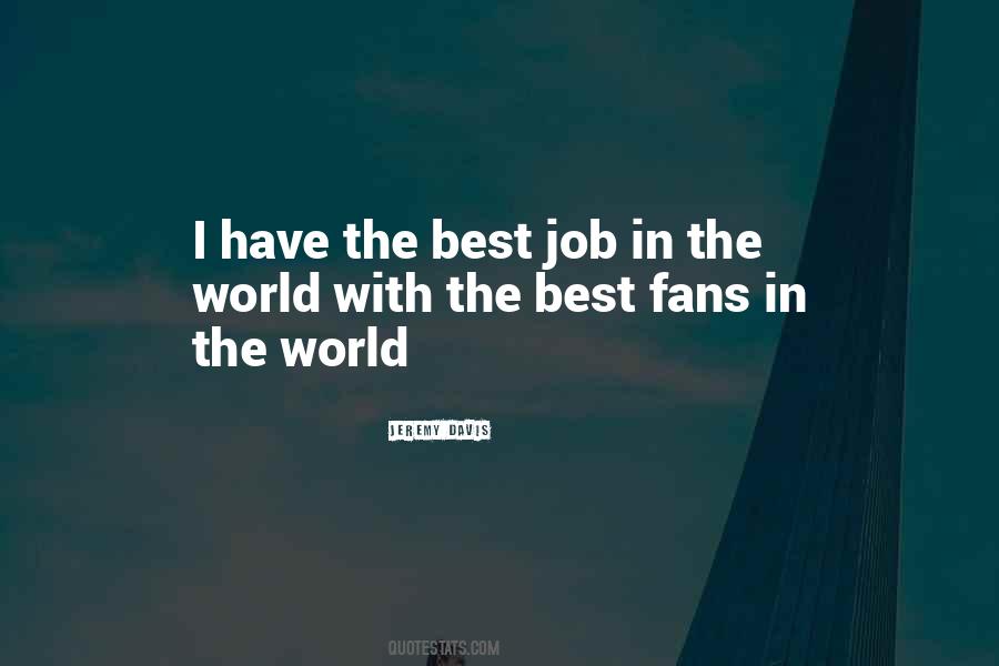 The Best Job Quotes #281160