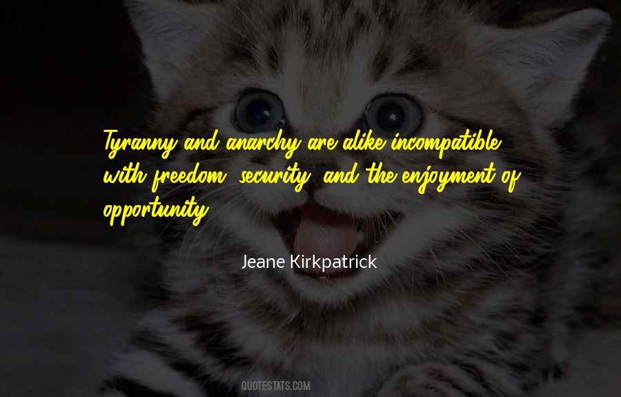Security Freedom Quotes #124660