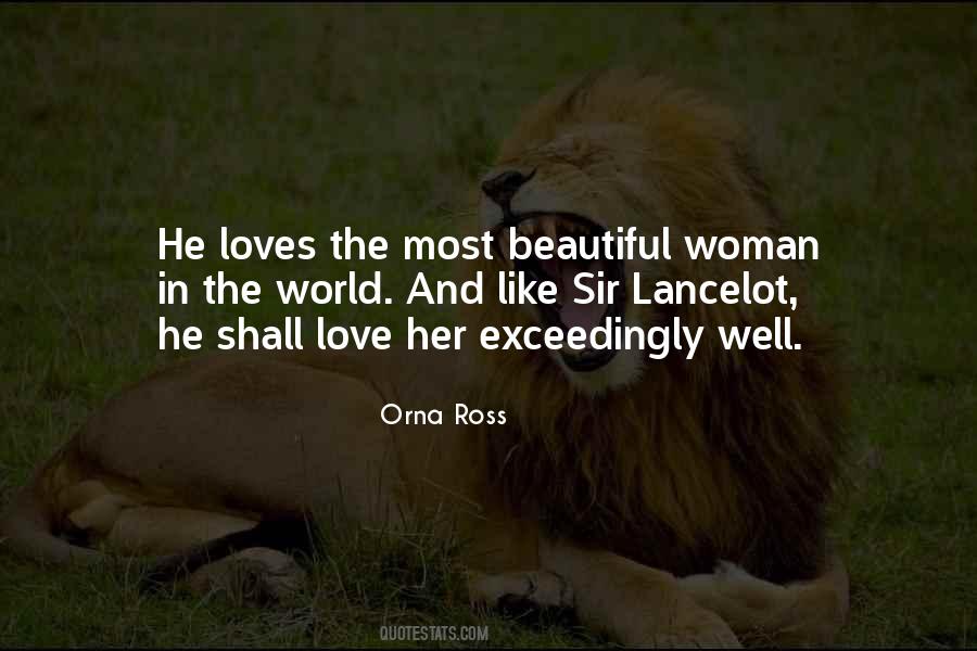 To The Most Beautiful Woman In The World Quotes #1347006