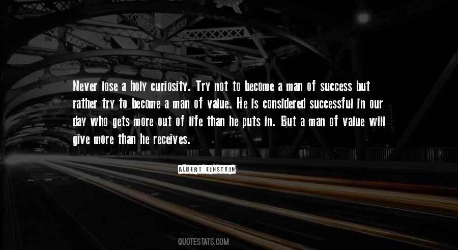 Value Of A Man Quotes #64960