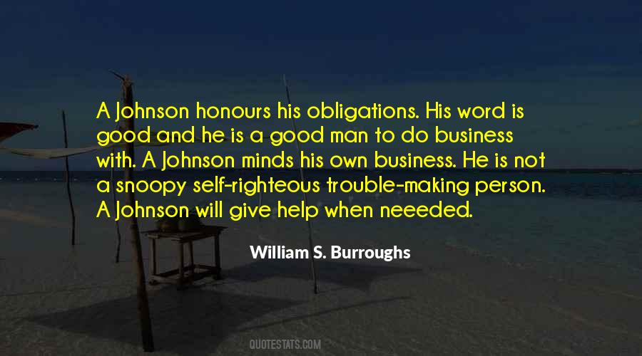 He Is A Good Man Quotes #1402212
