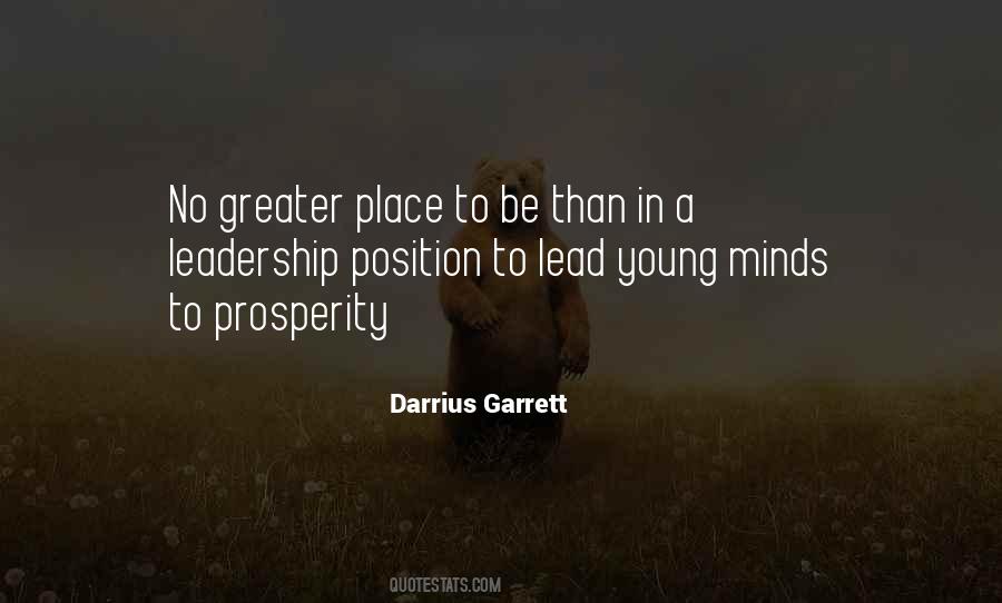 Young Leadership Quotes #907711