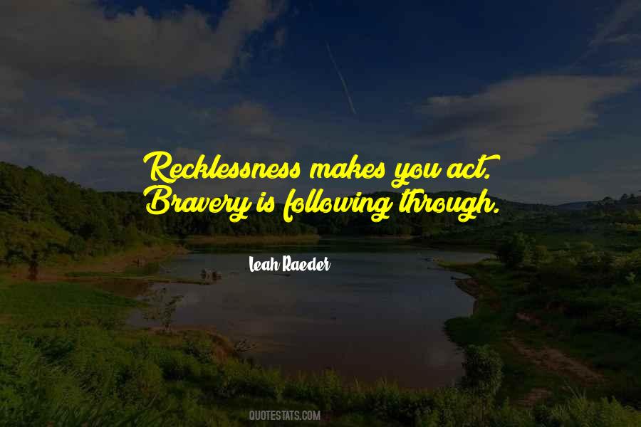 Act Of Bravery Quotes #155301