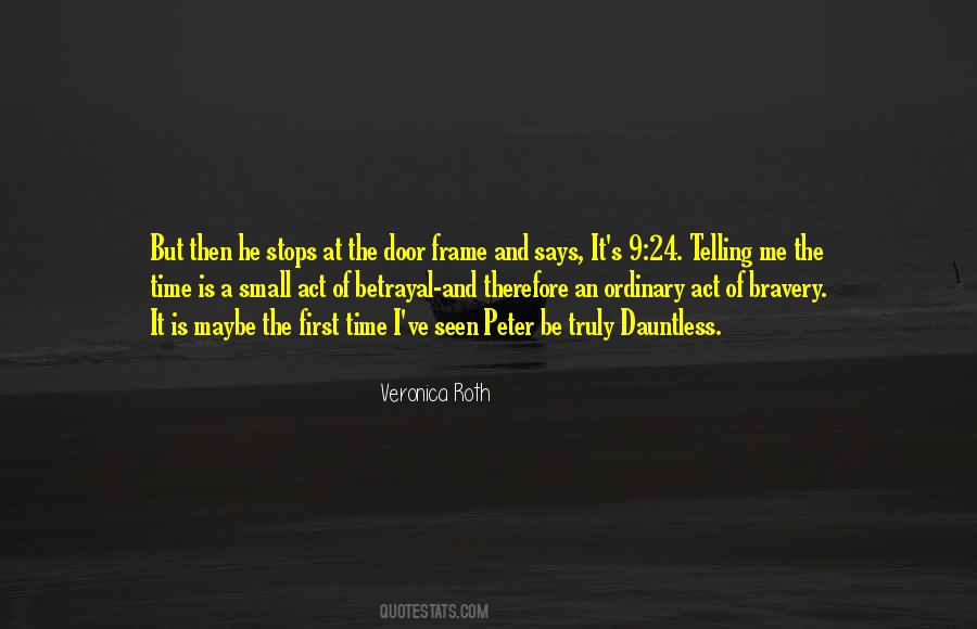 Act Of Bravery Quotes #853809