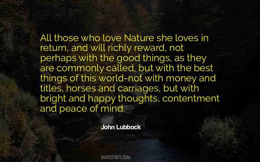 Quotes About Love And Contentment #331334