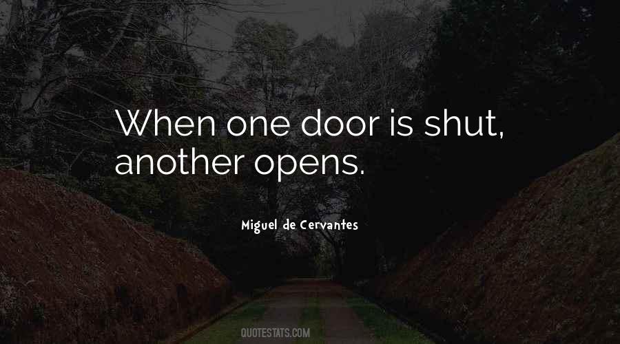 Shut Door Quotes #230825