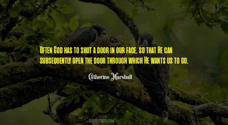 Shut Door Quotes #304222