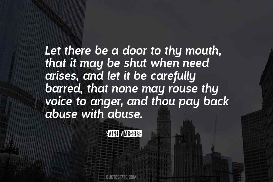 Shut Door Quotes #363323