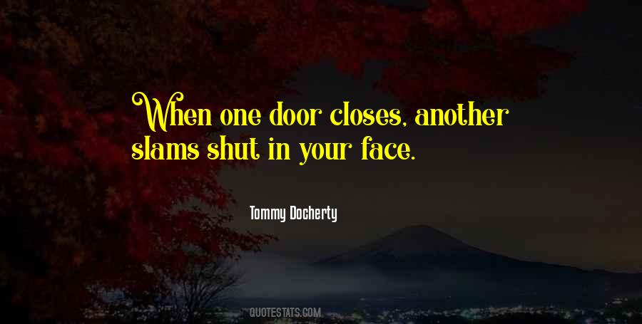 Shut Door Quotes #591960