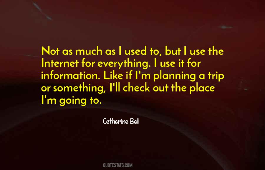 Planning Trip Quotes #460765