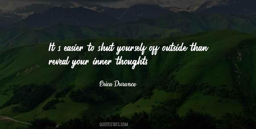 Quotes About Inner Thoughts #17780