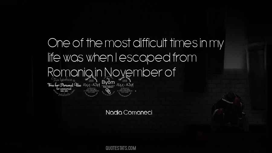 In The Most Difficult Times Quotes #52420