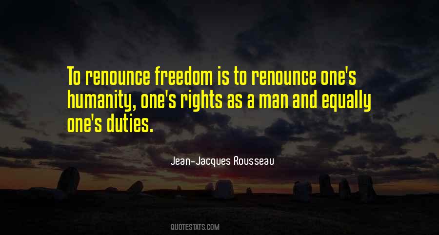 Duties And Rights Quotes #1872684