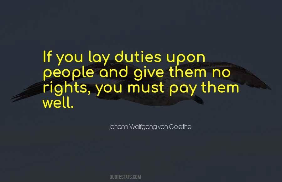 Duties And Rights Quotes #403298