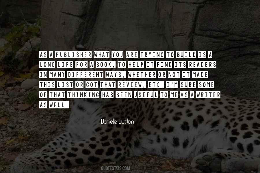 Dutton Quotes #794689