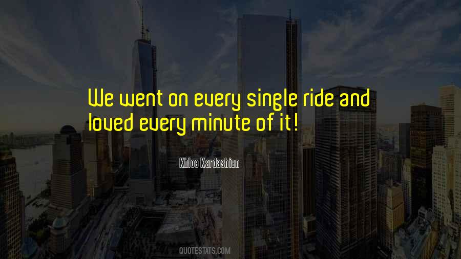 Single Ride Quotes #1683756