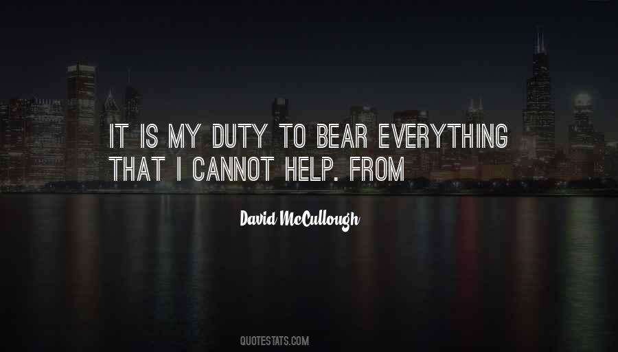 Duty To Help Others Quotes #268750
