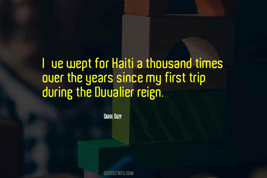 Duvalier Quotes #482136