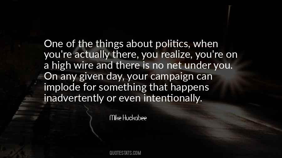 Quotes About No Politics #1105203