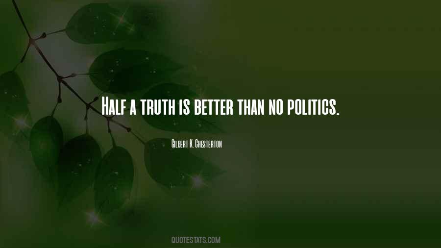 Quotes About No Politics #1537365