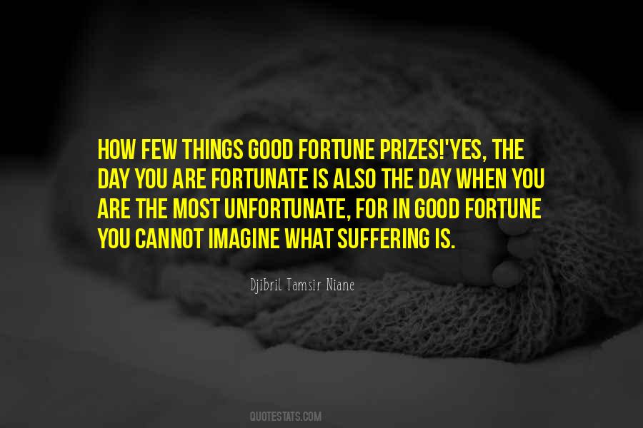 How Fortunate Quotes #291493