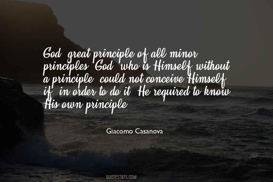 God Is A God Of Order Quotes #1137175