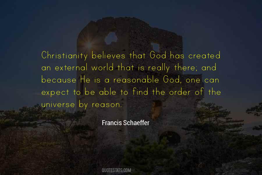 God Is A God Of Order Quotes #1330992