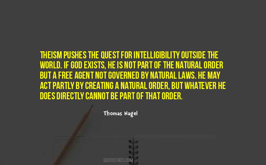 God Is A God Of Order Quotes #1482354