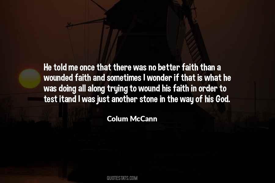 God Is A God Of Order Quotes #1734873