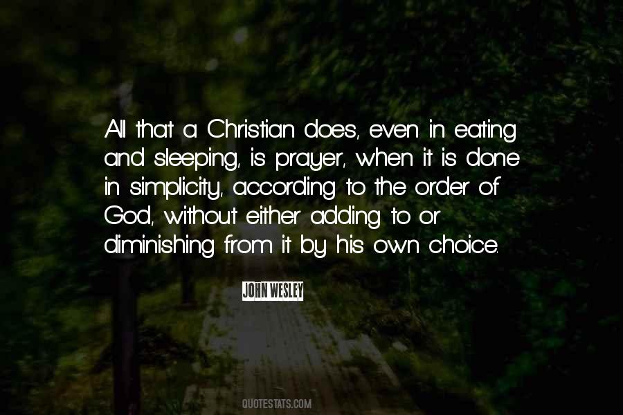 God Is A God Of Order Quotes #1790313