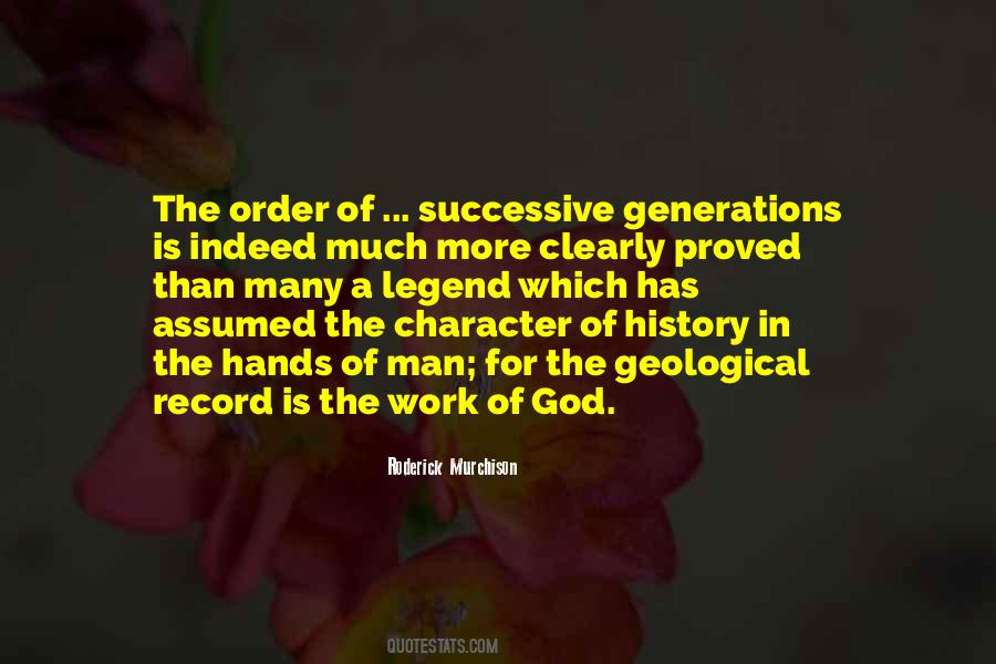 God Is A God Of Order Quotes #929030