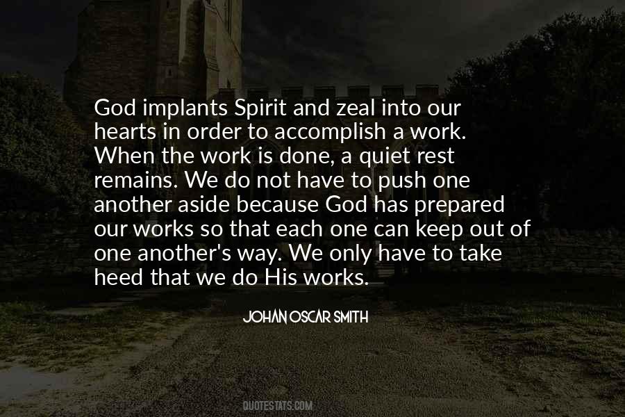 God Is A God Of Order Quotes #944881