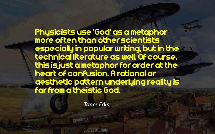 God Is A God Of Order Quotes #981960