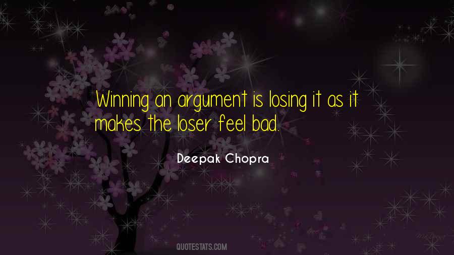 Bad Argument Quotes #309236