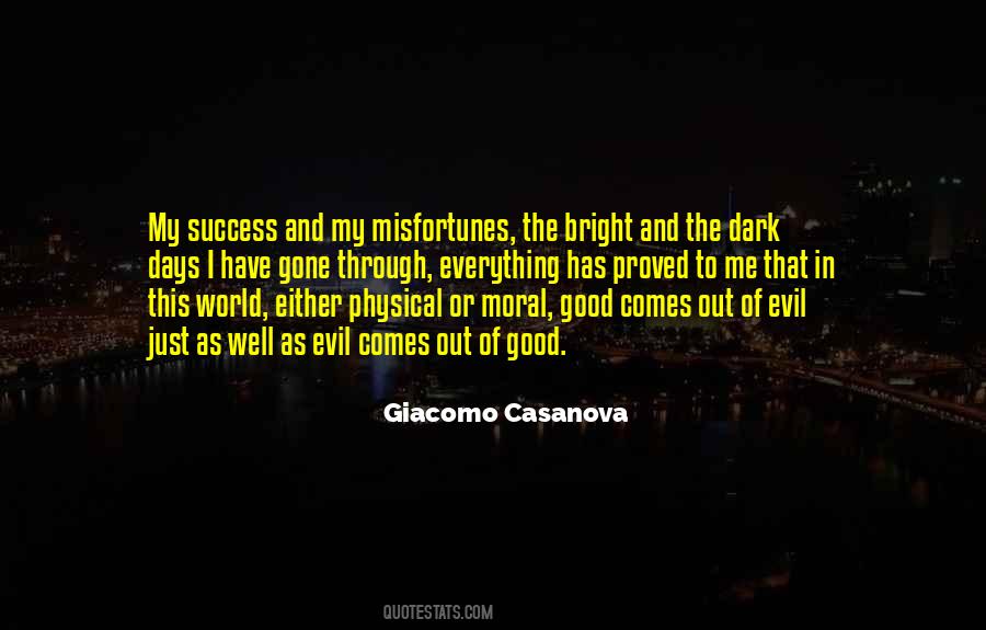 Evil Days Quotes #969097