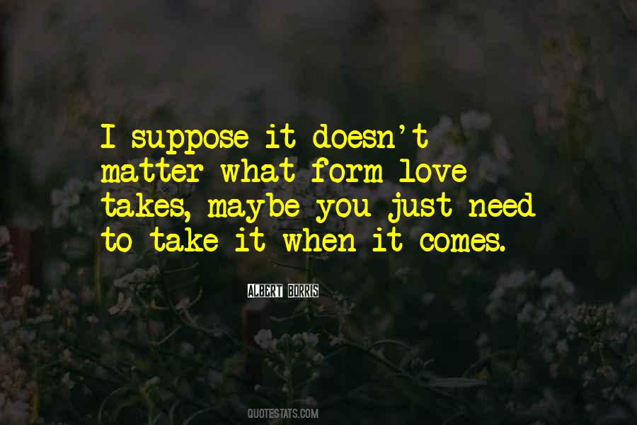 Love Take Chances Quotes #740914