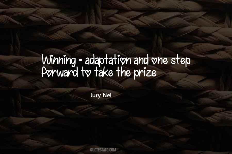 Winning The Prize Quotes #1304918