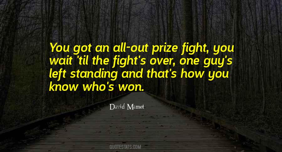 Winning The Prize Quotes #45507