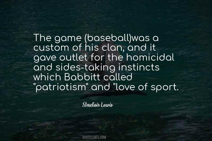 Quotes About Love For Sports #1740017