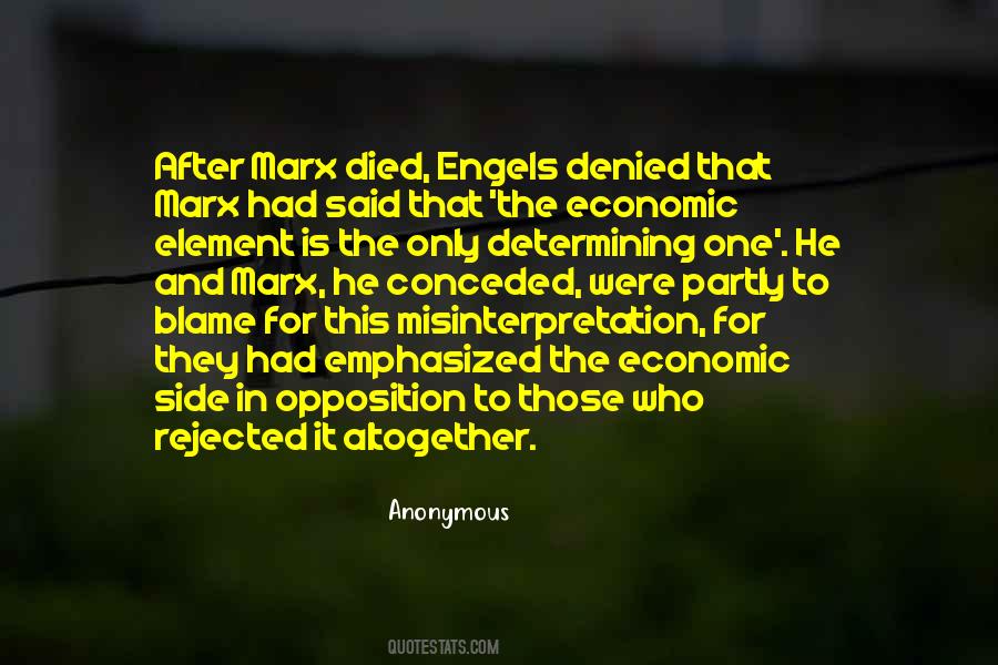 One Who Died Quotes #1525861