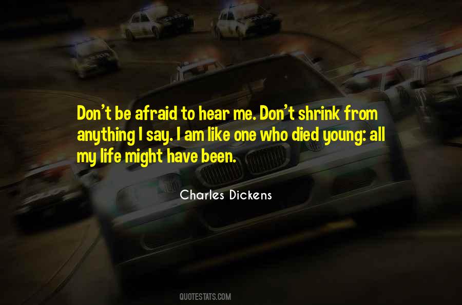 One Who Died Quotes #293025