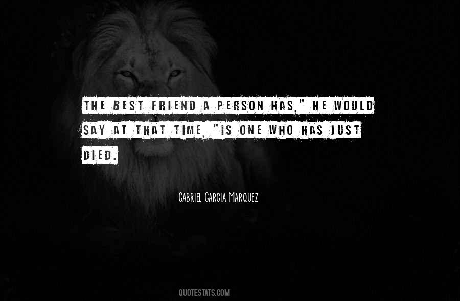 One Who Died Quotes #879382