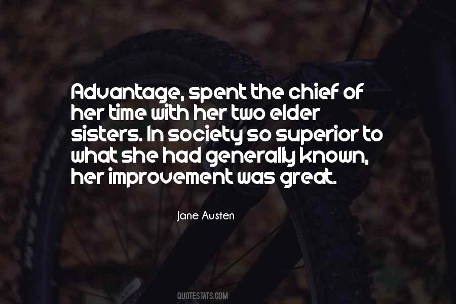 Improvement Of Society Quotes #1110716