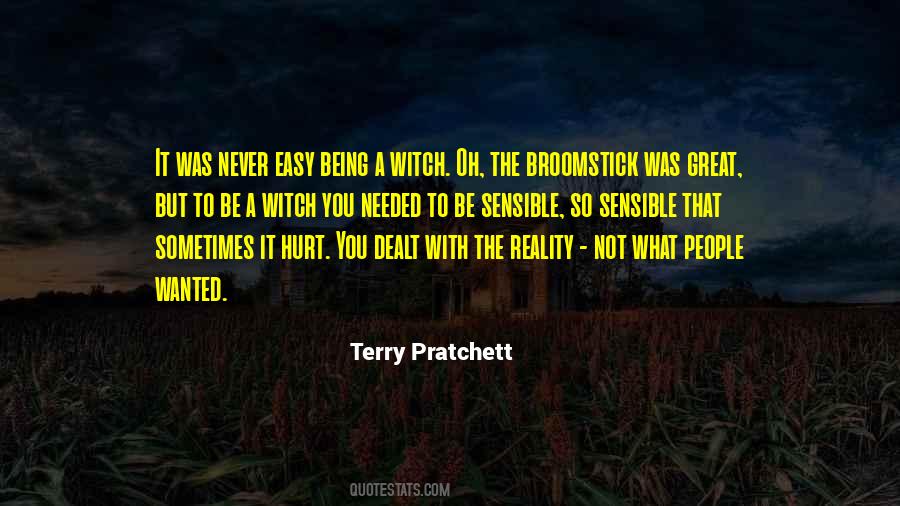 Quotes About A Broomstick #1751952